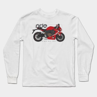 Ride 650 sport red Long Sleeve T-Shirt